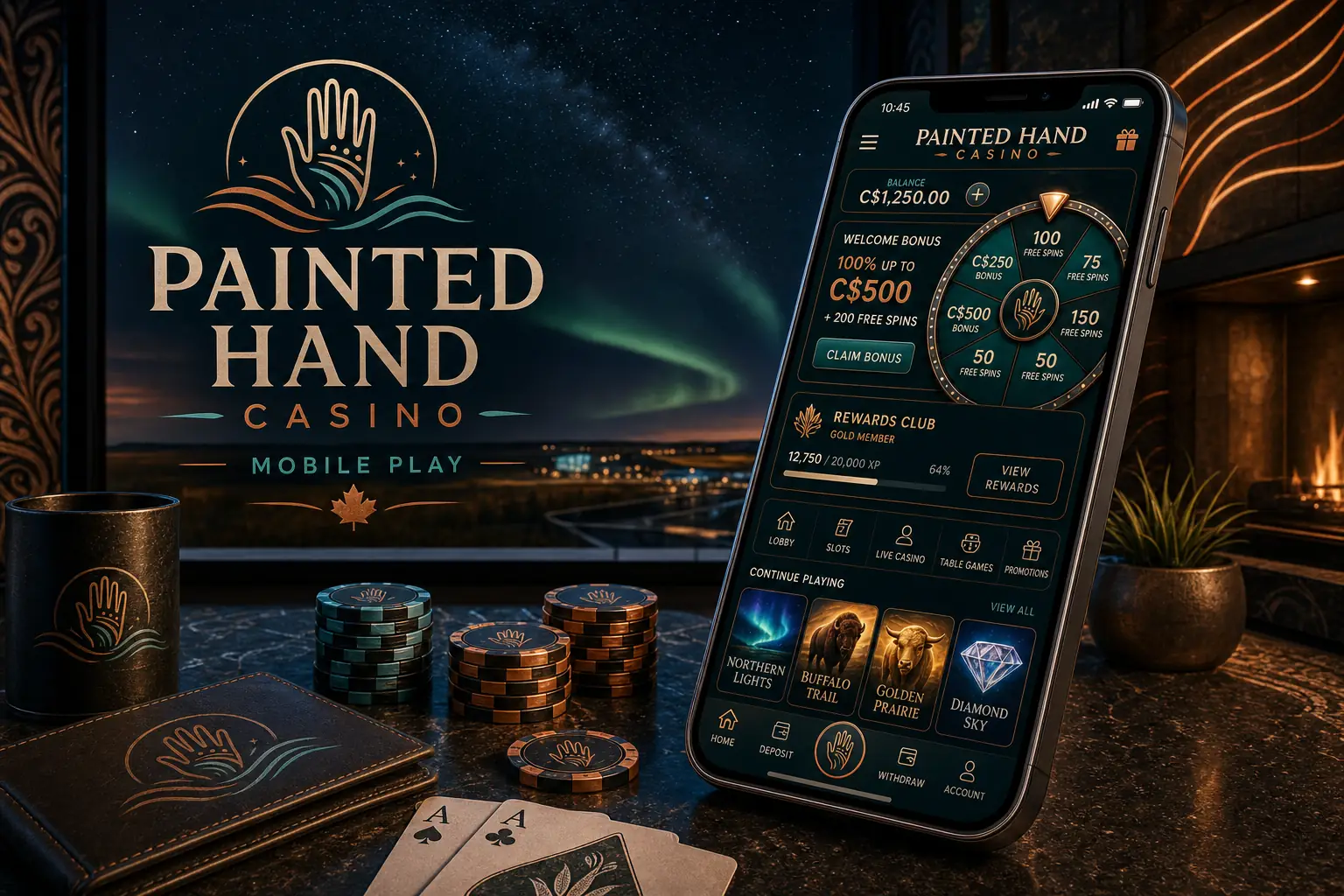 painted hand casino 1