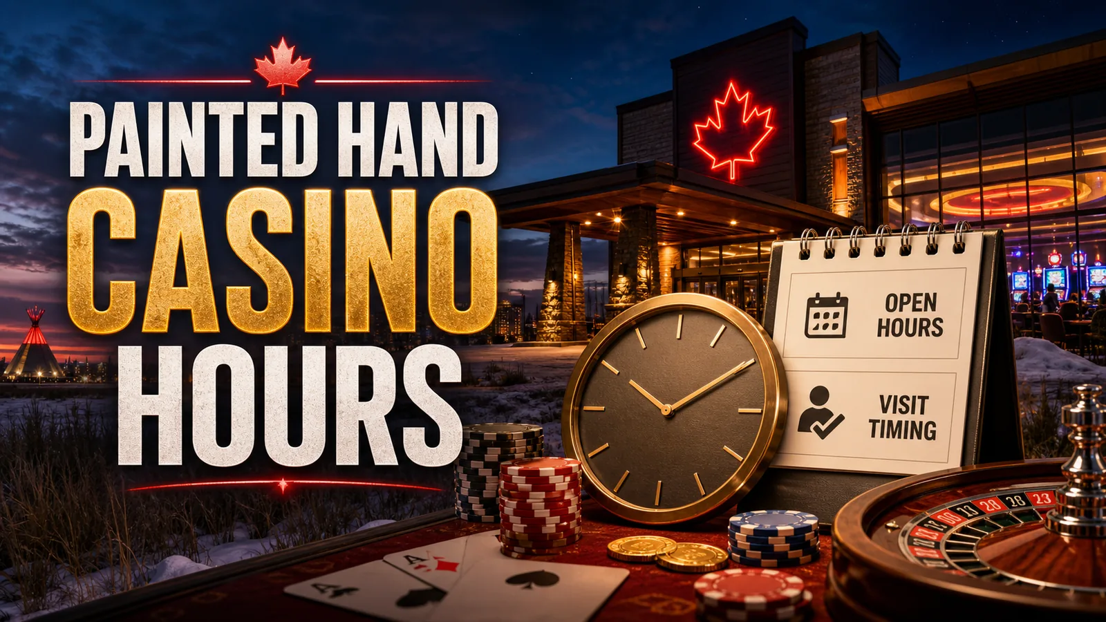 Painted Hand Casino Hours content image