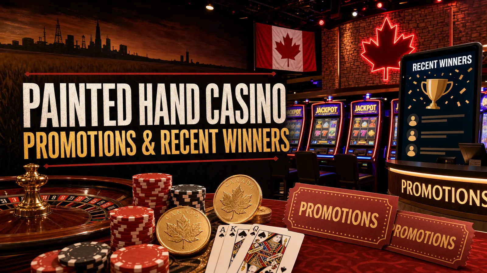 Painted Hand Casino Promotions and Recent Winners content image